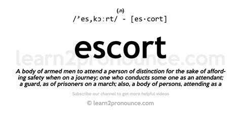 define escort|Escort .